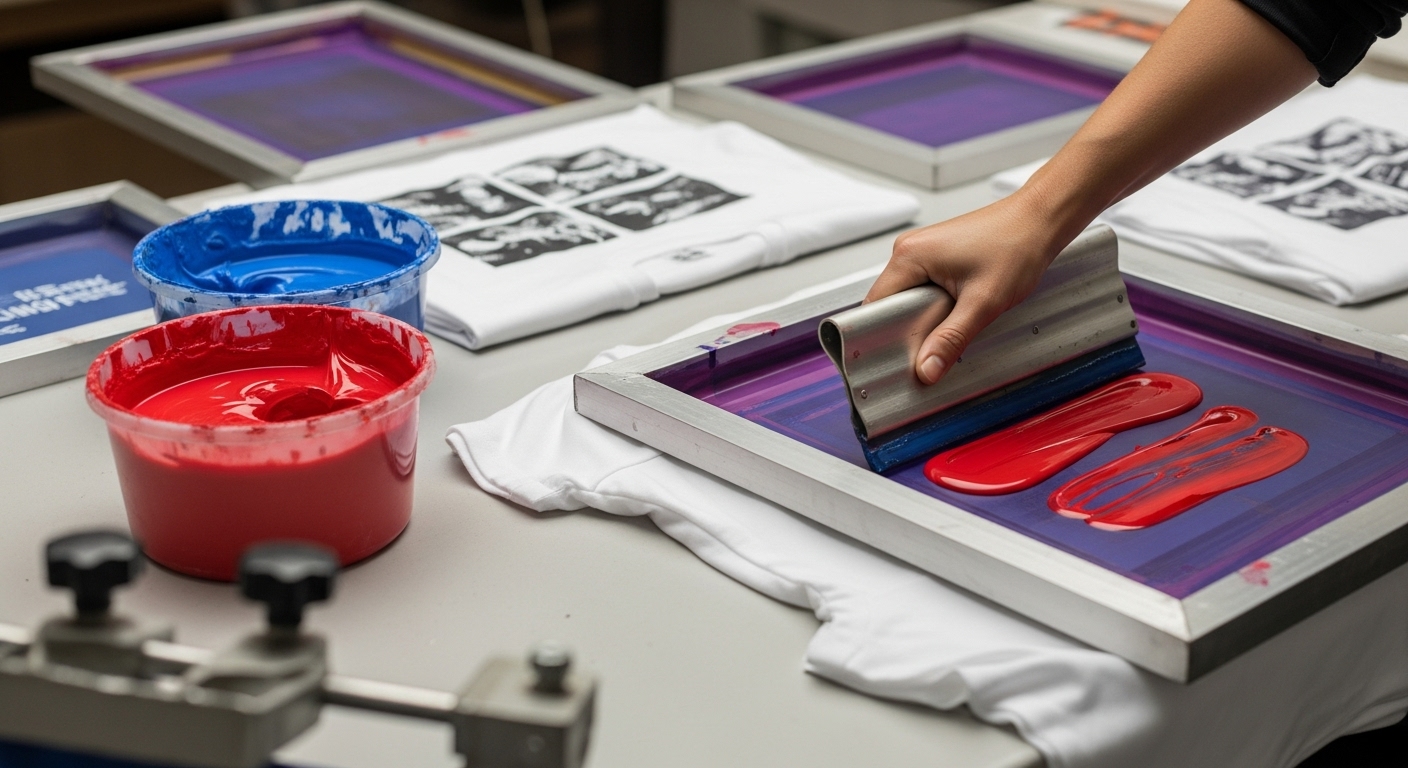 Screen Printing Sri Lanka - T-shirt and bag printing